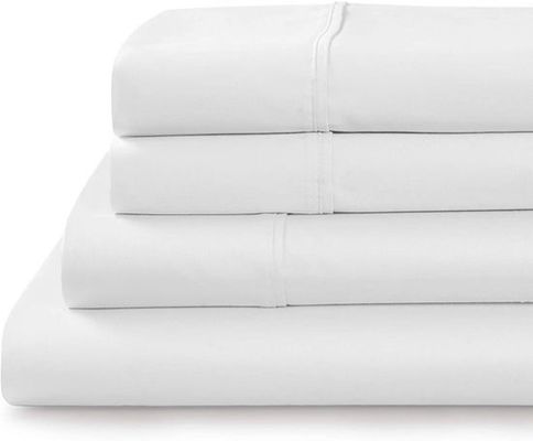 Set de lençóis de cama de algodão 200tc Twin Full Queen King Size