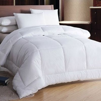Tecido de algodão de luxo Hotel Colchão 90% Branco Quilt de Paté Baixo Moderno