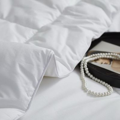 Estilo de moda luxo tecido branco cobertor OEM / ODM Disponível