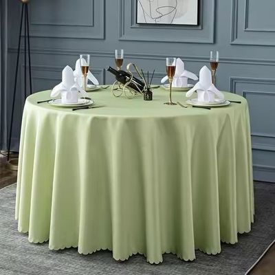 Tecido de poliéster de alta qualidade Tecido de mesa de hotel